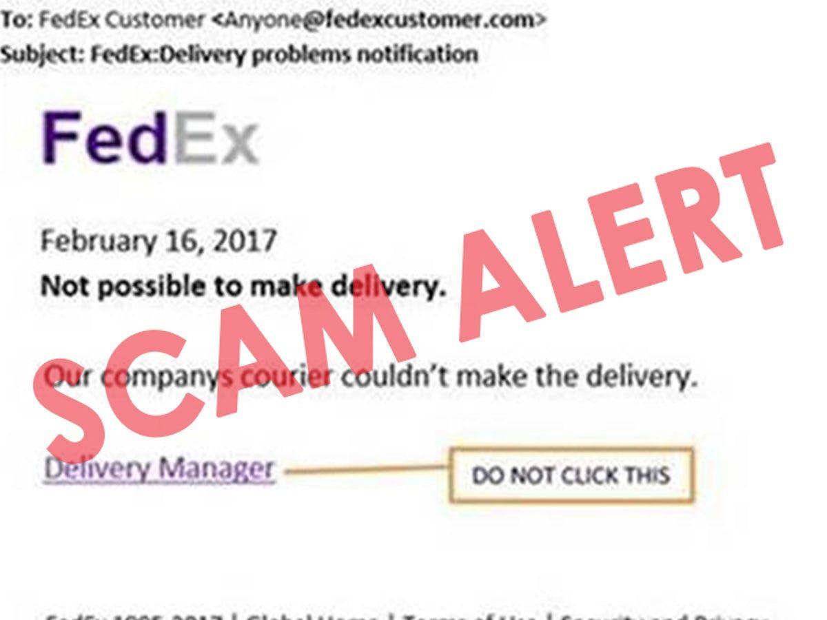 Fake FedEx Logo - FedEx Scam Is Scarily Convincing - First for Women