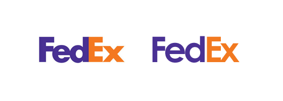 Fake FedEx Logo - What if famous brands had regular fonts? RegulaBrands - Pixelonomics
