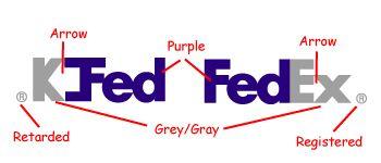 Fake FedEx Logo - Questions For Randy: Britney K Fed Edition