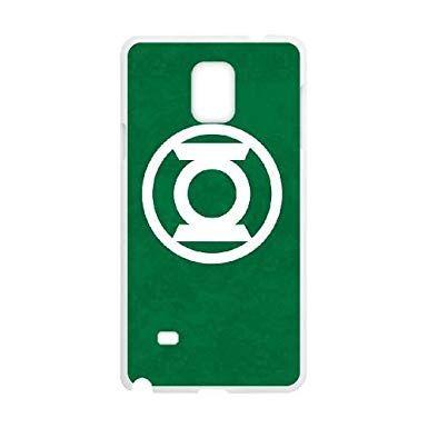 White and Green Phone Logo - Green Lantern Logo Green Samsung Galaxy Note 4 Cell Phone Case White ...