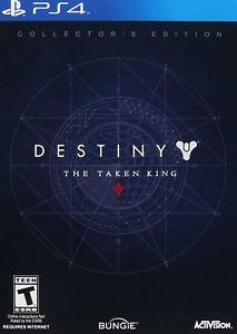 Blue King Destiny Logo - DESTINY THE TAKEN KING COLLECTOR'S EDITION PS4 BRAND NEW SEALED