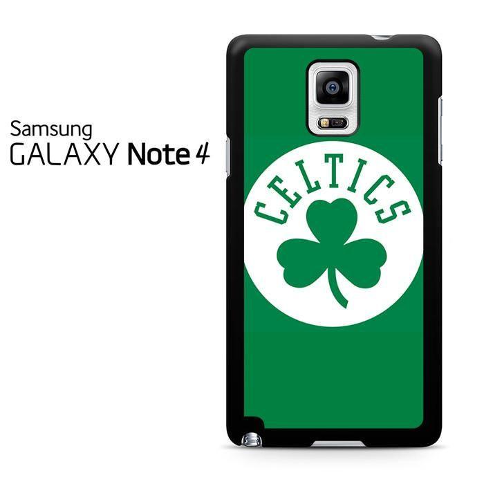 White and Green Phone Logo - Boston Celtics White Green Logo Samsung Galaxy Note 4 Case – Comerch