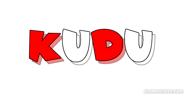 Kudu Logo - Indonesia Logo | Free Logo Design Tool from Flaming Text