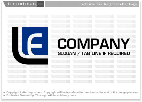 Le Logo - LetterLogos.com - Letter LE Logo ( l-logo-23 )