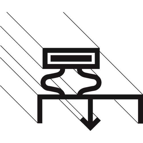 Continental Refrigerator Logo - Refrigerator Gasket 12 3 8 X 24 1 8 Edge To Edge