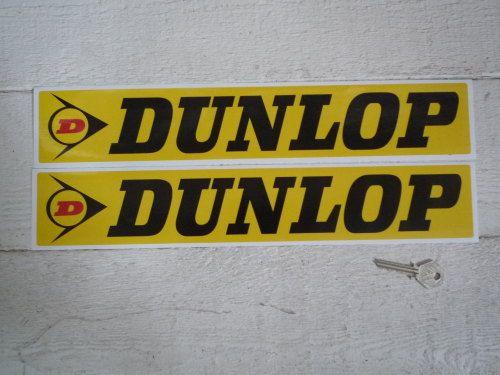 Red and Yellow D Logo - Dunlop Black on Yellow with Red D Stickers. 16