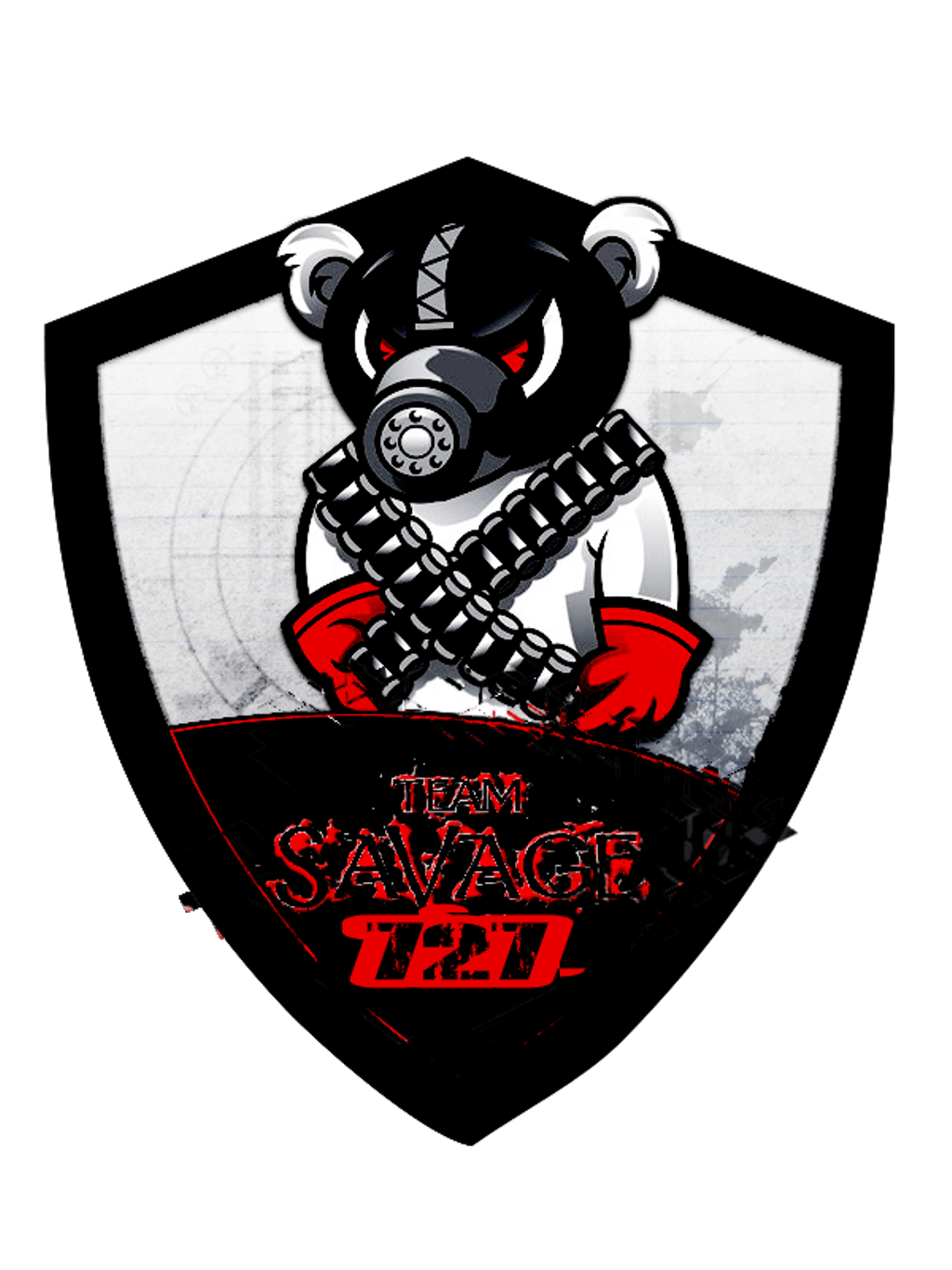 Team Savage Logo - koala bear team savage