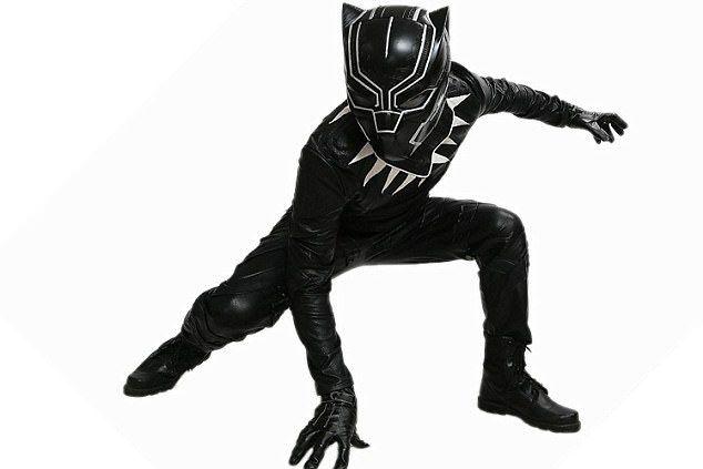 Black and White People Logo - White parents worry if kids should wear Black Panther mask. Daily