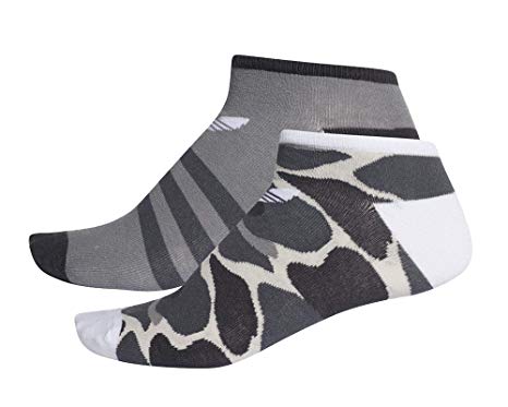 Gray Camo Adidas Trefoil Logo - Adidas Trefoil Liner Camo Socks Men Multicolor 2.5 5 UK: Amazon.co