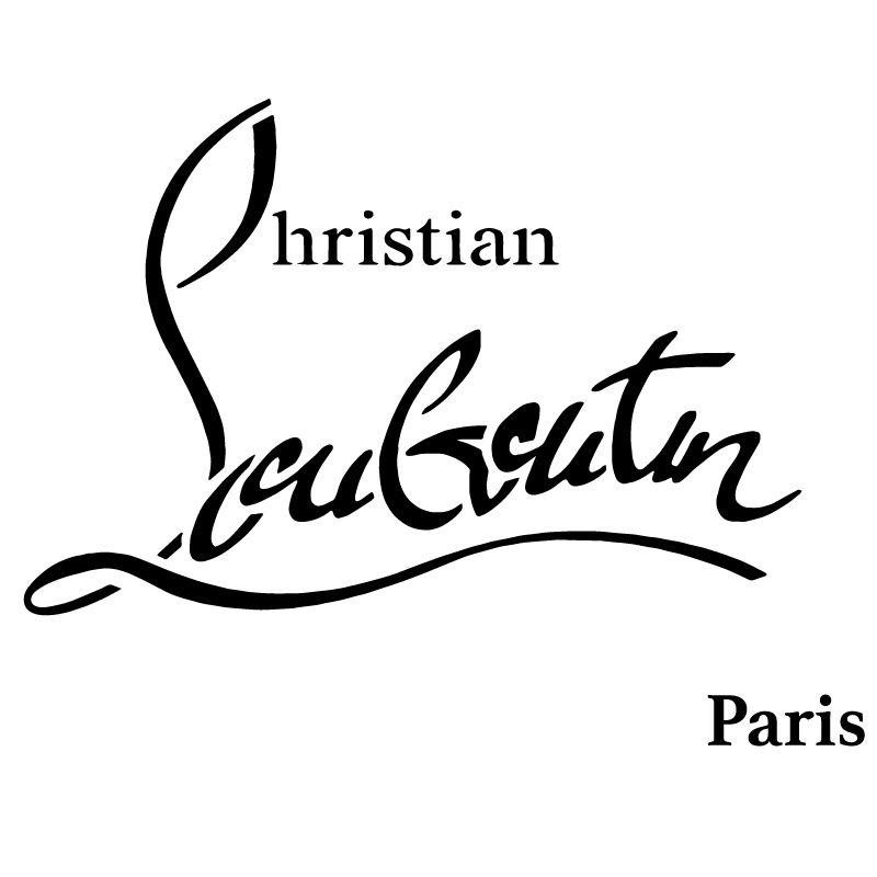 Christian Louboutin Paris Logo - Christian Louboutin Paris Vinyl Sticker - £1.99 : Blunt.One ...