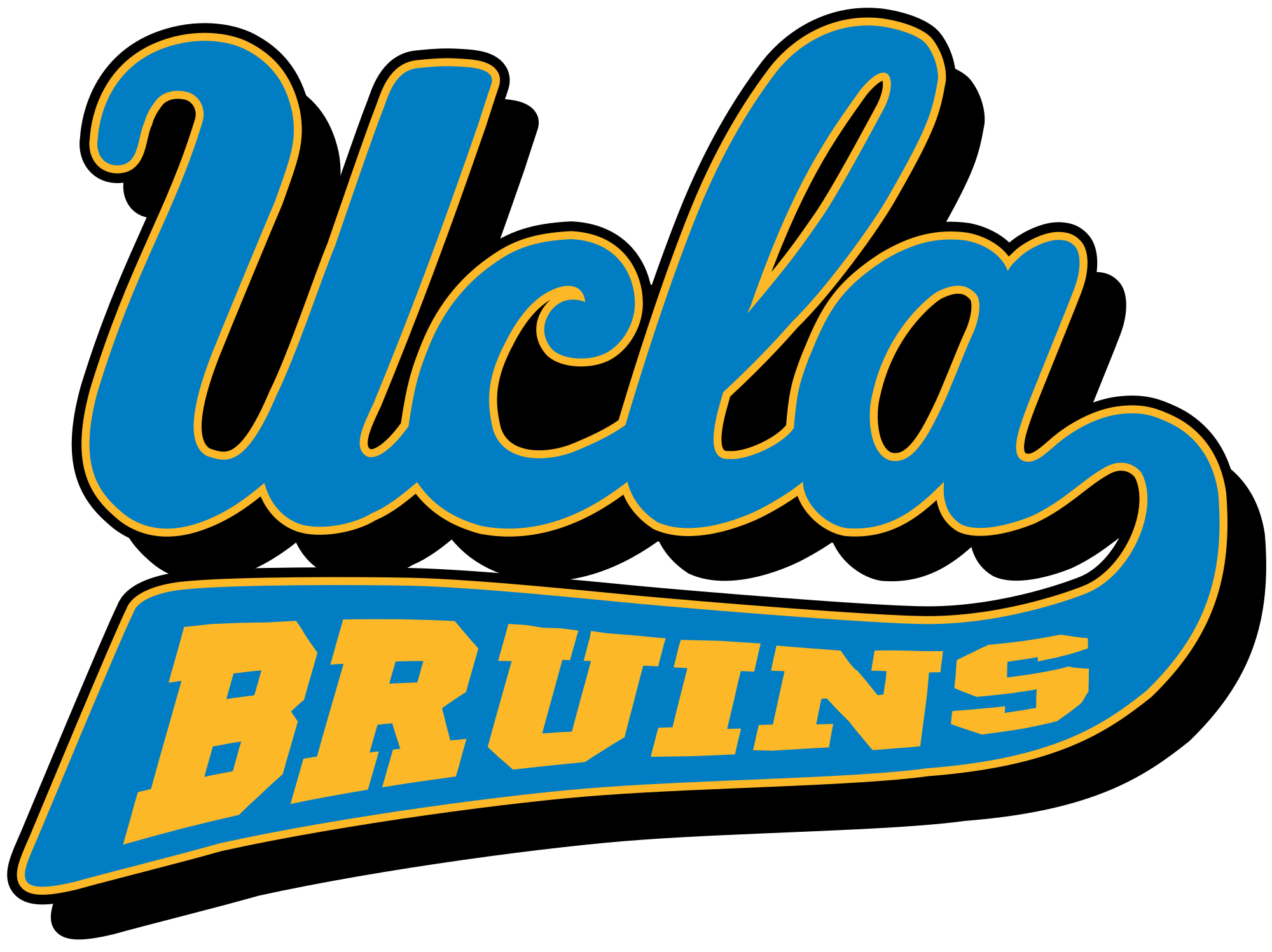 UCLA Logo - File:UCLA Bruins logo.svg - Wikimedia Commons