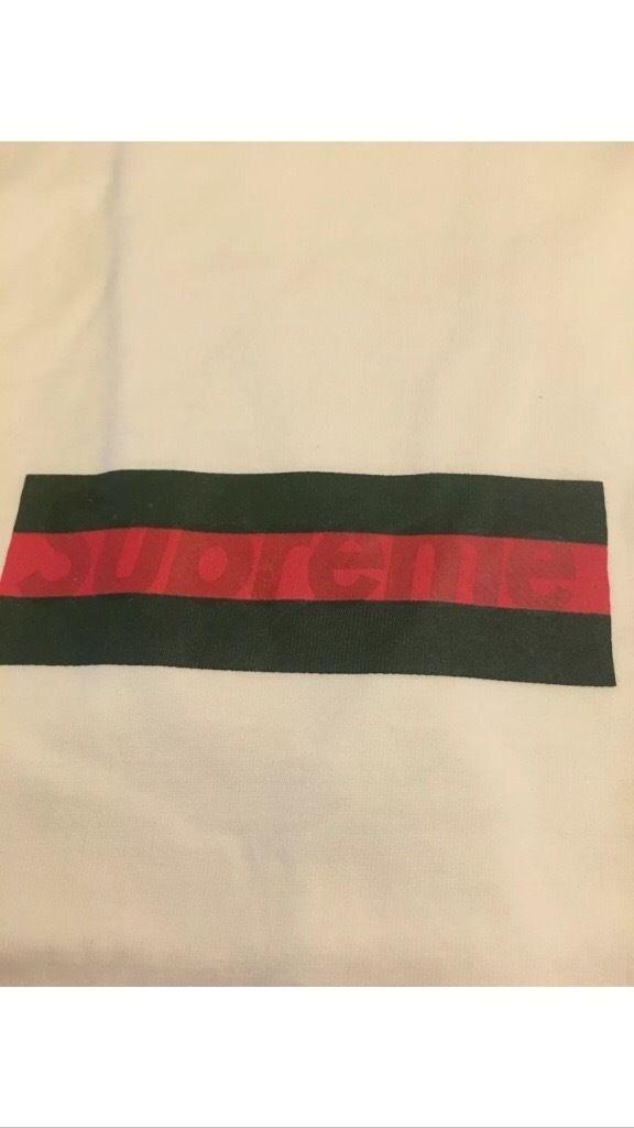 Gucci Box Logo - Supreme Gucci Box Logo Tee | in Haringey, London | Gumtree