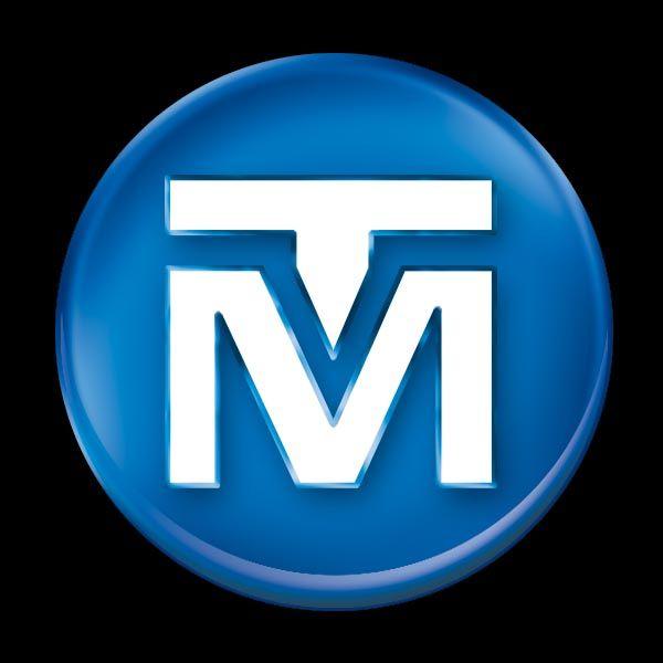 Blue T Over M Logo - 11 Best Photos of Blue M Logo - White and Blue M Logo, White and ...