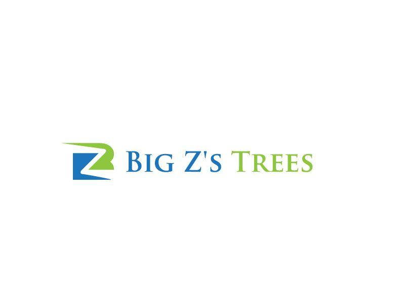 Big Flower Logo - Upmarket, Personable Logo Design for Big Z's Trees