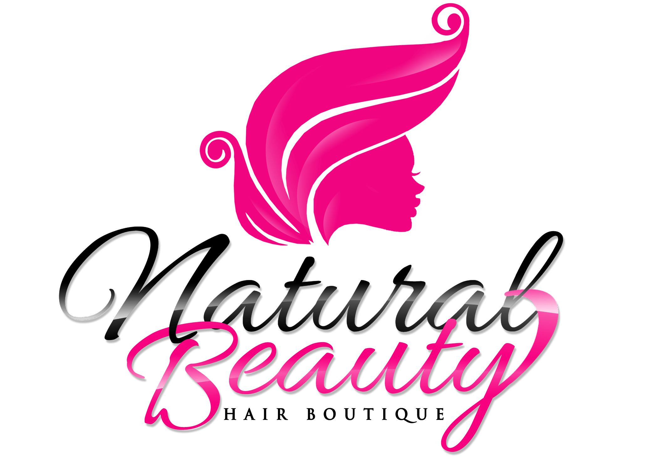 Clear Hair Logo - Natural Beauty Hair Boutique. #TRBF