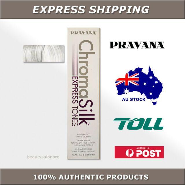 Clear Hair Logo - Pravana ChromaSilk Express Tones Clear Hair Toner Colour Dye | eBay