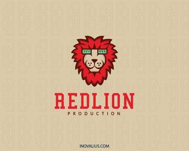 Red Lion Head Logo - Red Lion Logo Design | Inovalius