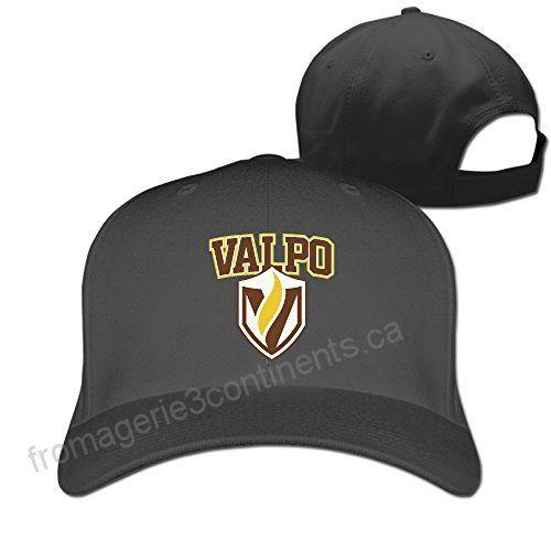 Valparaiso Crusaders Logo - Men's Valparaiso Crusaders Logo Peaked Baseball Cap Black: Clothing ...