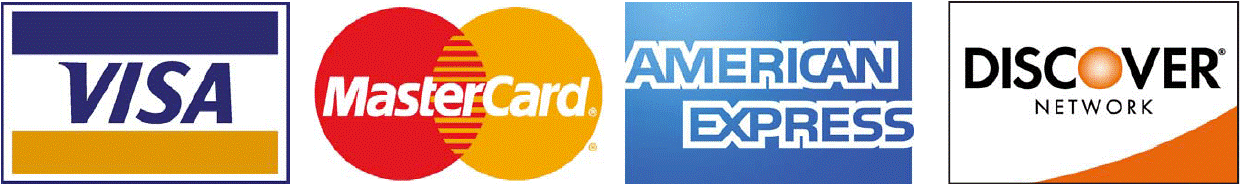 American Express Visa MasterCard Logo - Register of Wills Invoice Payment