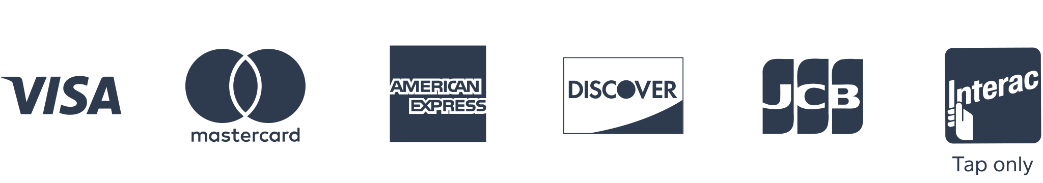 American Express Visa MasterCard Logo - Accepted Cards | Square Support Centre - CA