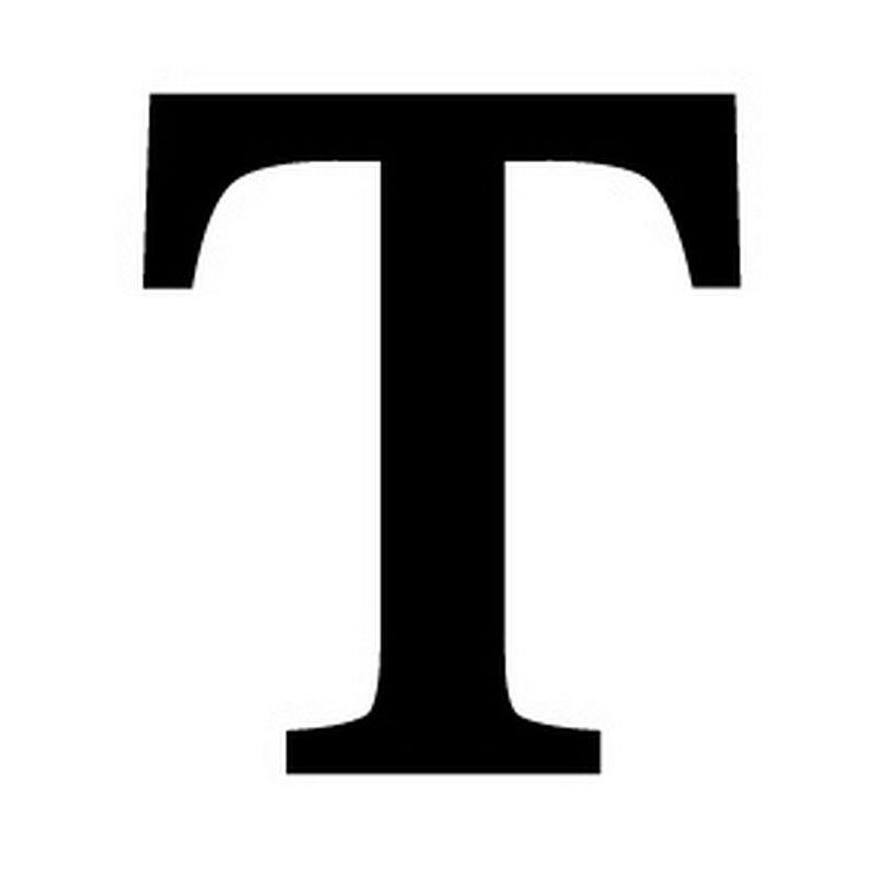 Large Letter T Logo - Opentip.com: Village Wrought Iron LET T Letter T Large, Price Each