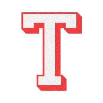Large Letter T Logo - 2 Color 3D Letter 