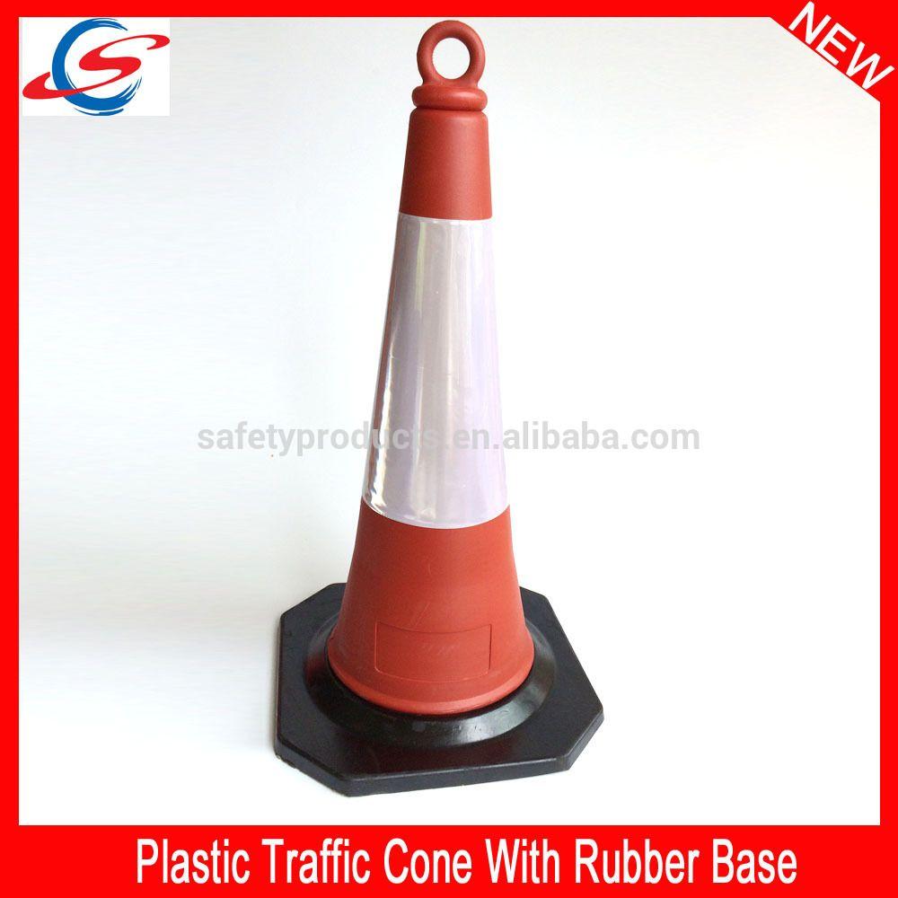 Orange Cone Logo - 75cm Pe Body Rubber Base Ring Traffic Cones With Logo - Buy Traffic ...