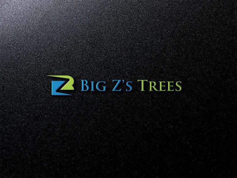 Big Flower Logo - Upmarket, Personable Logo Design for Big Z's Trees