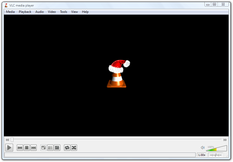 Orange Cone Logo - RNIT: VLC Media Player Santa hat easter egg!