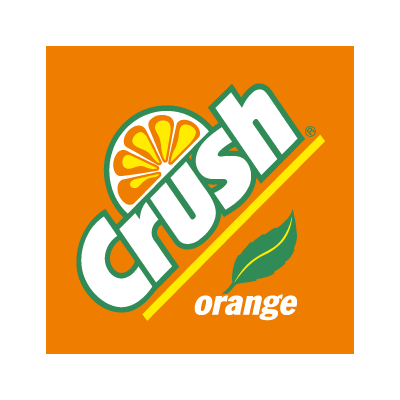 Orange Crush Logo - Crush Orange vector logo