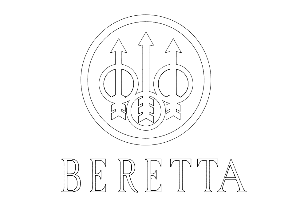 Barreta Logo - beretta-logo dxf File Free Download - 3axis.co