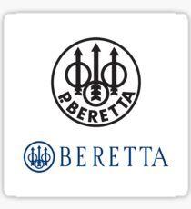 Berretta Logo - Beretta Logo Gun Stickers | Redbubble