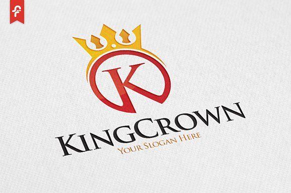 King Crown Logo - King Crown Logo Logo Templates Creative Market