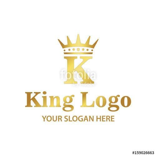 King Crown Logo - King Crown Logo Gold White Background Stock Image And Royalty Free