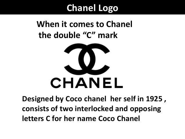 Coco Chanel Name Logo - Coco chanel presentation