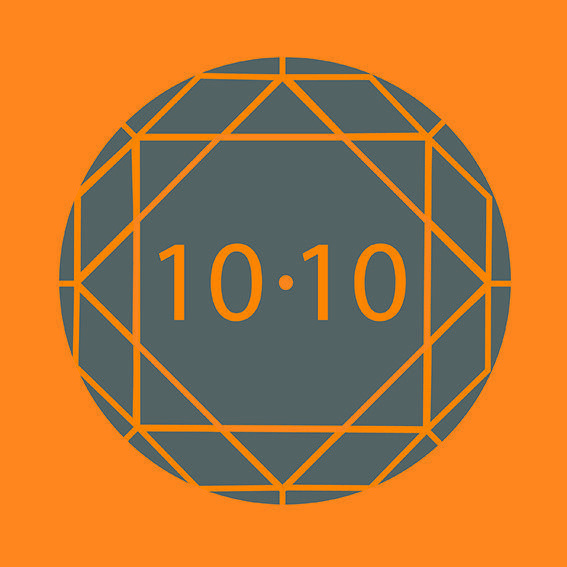 Orange Pattern Logo - dfi logo 10 10 grey orange background. Vittoria Street Gallery