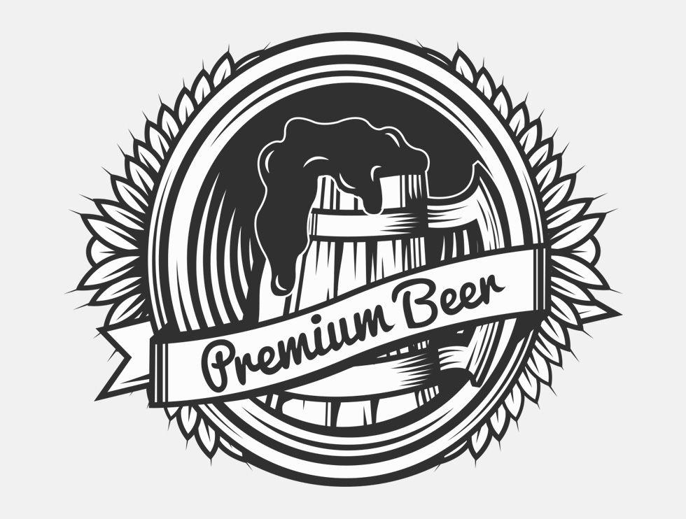Vintage Beer Logo - Vintage Beer Logo
