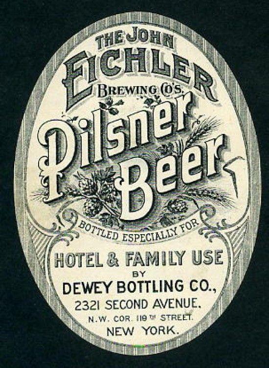 Vintage Beer Logo - Vintage Beer Bottle Label. Vintage Labels and vintage label