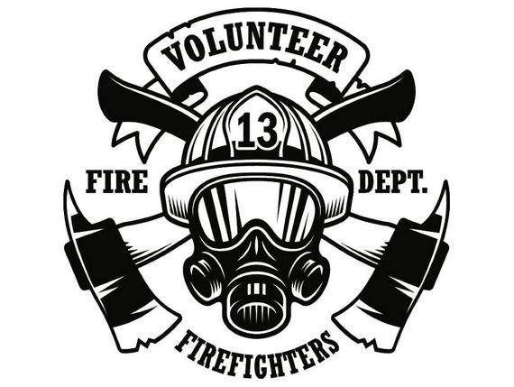 Firefighter Logo - Firefighter Logo 9 Firefighting Rescue Volunteer Axe Hydrant | Etsy