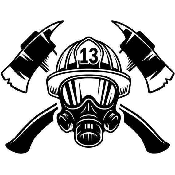 Firefighter Logo - Firefighter Logo 23 Firefighting Rescue Axes Fireman Fighting | Etsy