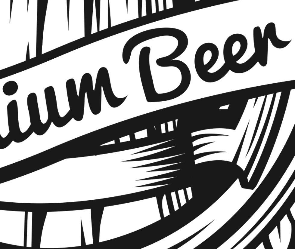 Vintage Beer Logo - Vintage Beer Logo - Kieran Hunter