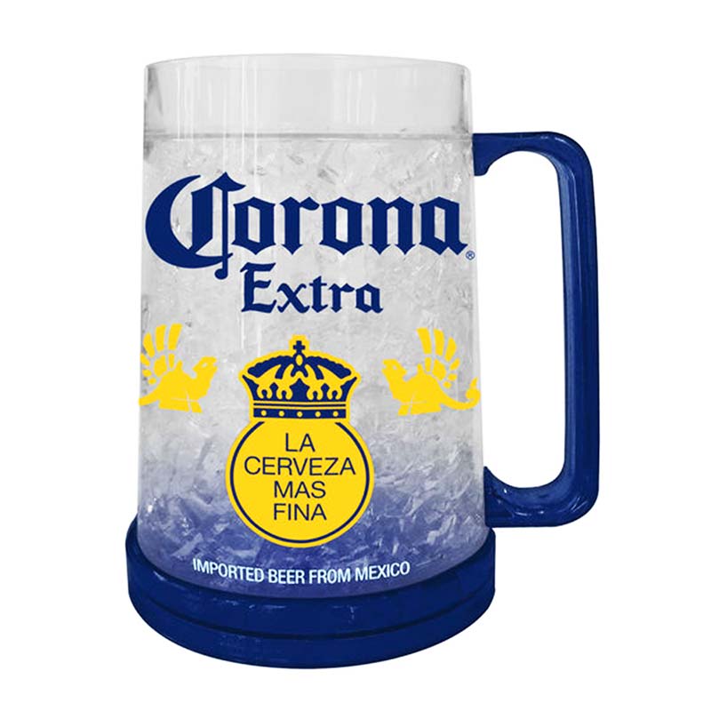 Corona Extra Logo - Corona Extra Logo 16 Ounce Freezable Mug