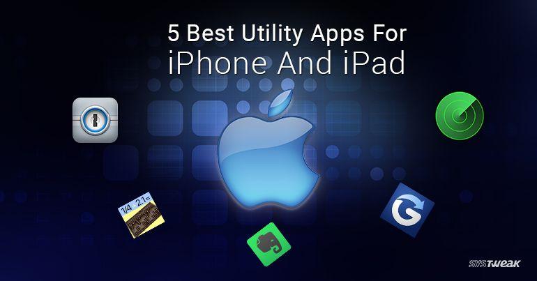 Utility Apps Logo - 5 Best Utility Apps For iPhone And iPad