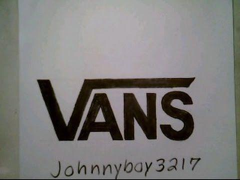 Cool Skate Logo - How To Draw Vans Logo Sign Symbol Easy Step By Step Doodle Sketch ...