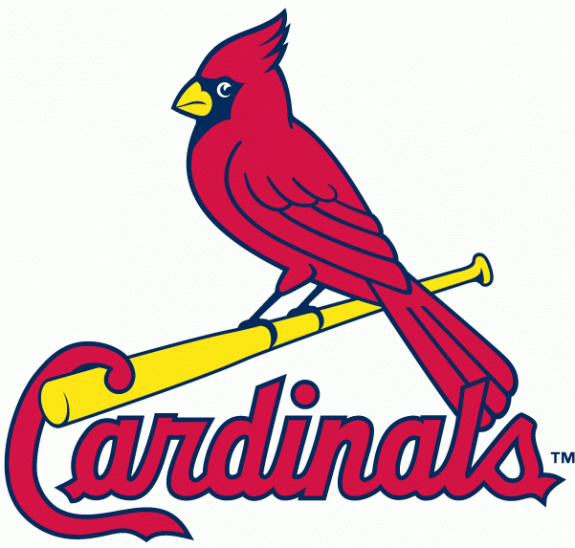 Red Bird Red a Logo - Birds on a Bat: The Evolution of the Cardinals Franchise Logo – TOKY