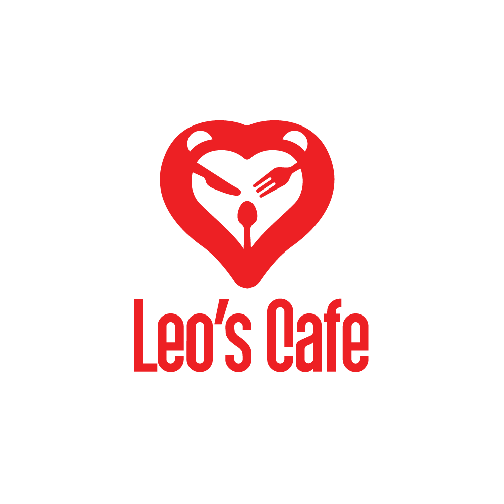 Cutlery with Lion Logo - SOLD – Leo's Cafe Lion Cutlery Logo | Logo Cowboy