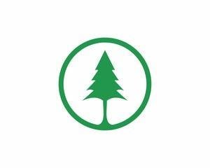 Pine Tree Circle Logo - Search photo pine tree logo