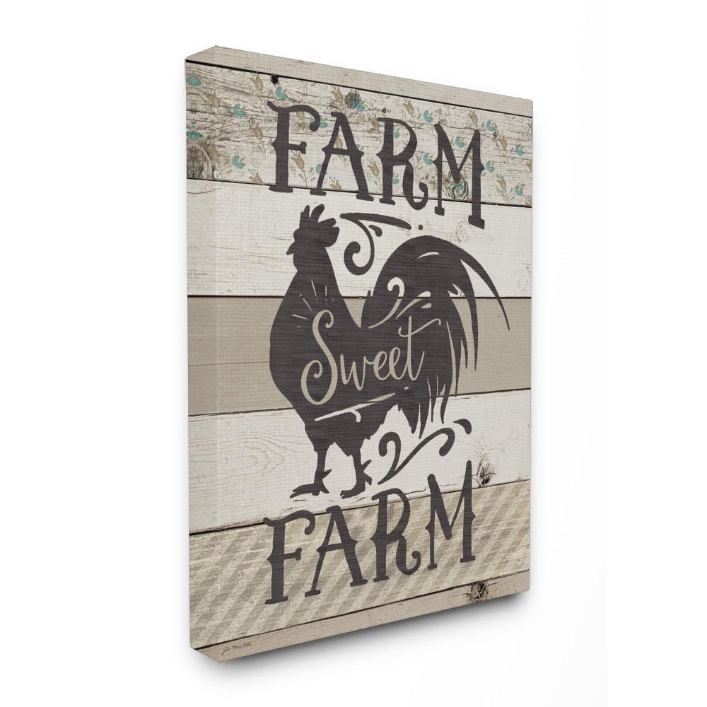 Rustic Rooster Logo - Stupell Industries 24 in. x 30 in. 