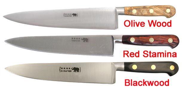 Cutlery with Lion Logo - Sabatier Elephant Logo Carbon Steel Kitchen Knives