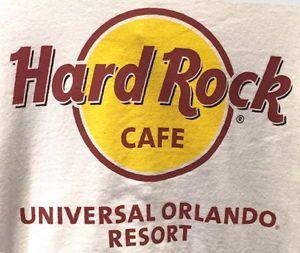 Universal Orlando Logo - New Hard Rock Cafe UNIVERSAL ORLANDO RESORT Classic HRC Logo Tee T ...